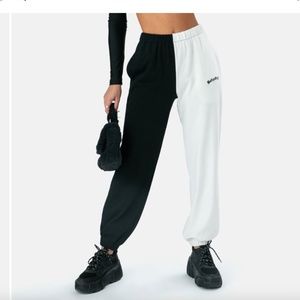 Color block sweatpants